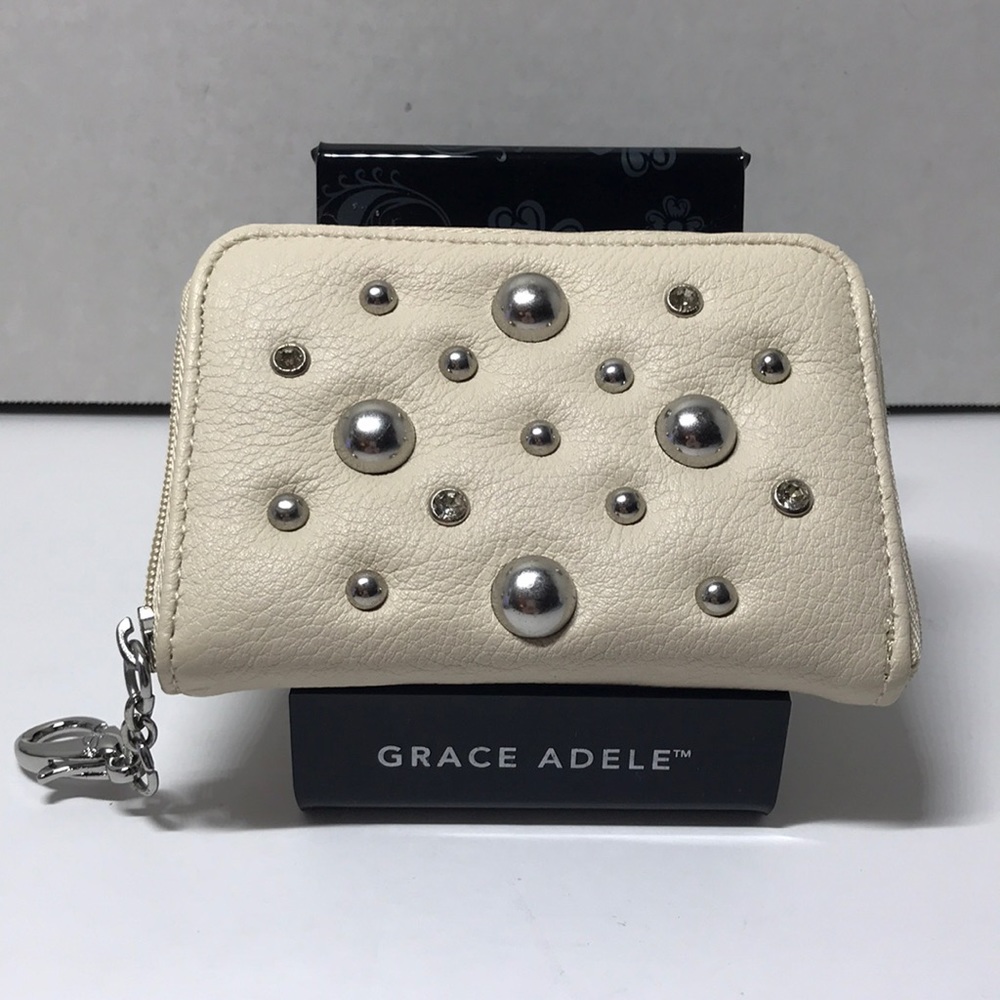 Grace Adele Purselet Stud Card Case